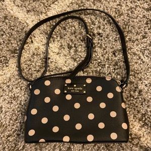 Kate spade polka dot crossbody